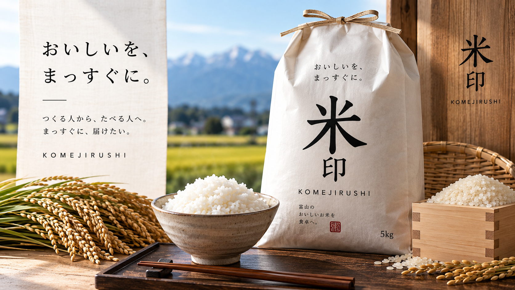 自社ECブランド 米印